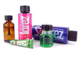VARNISHES - GLUES - WAX - COLOURS