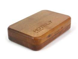 Wooden fly boxes
