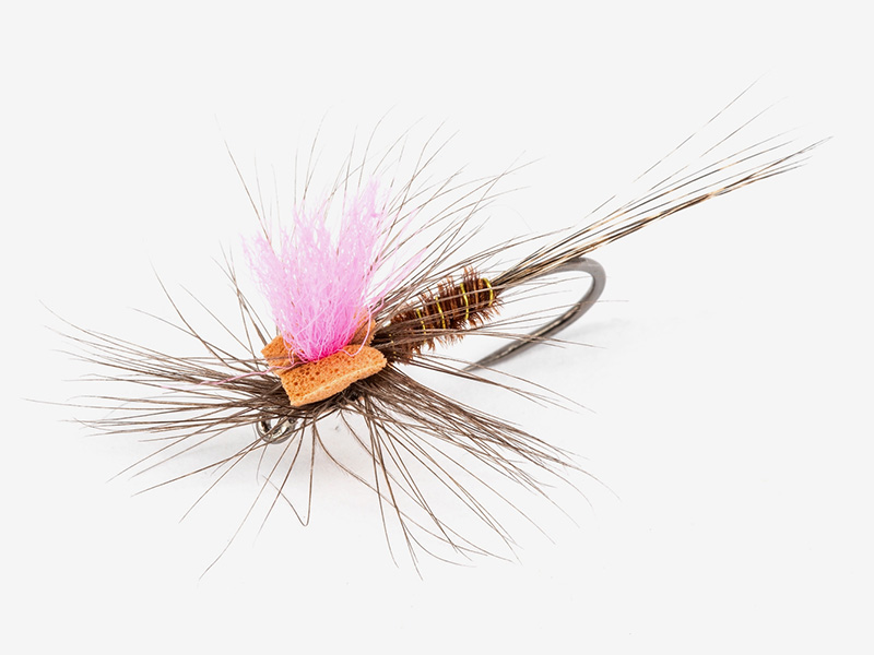 FLY TYING: parachute fly - Fly tying tutorial parachute fly - make it easy
