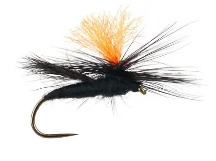 High Viz Parachute Caddis Black BL 14