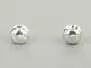 Tungsten beads - SILVER - 10 pc.