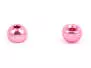 Tungsten beads - METALLIC PINK - 10 pc.