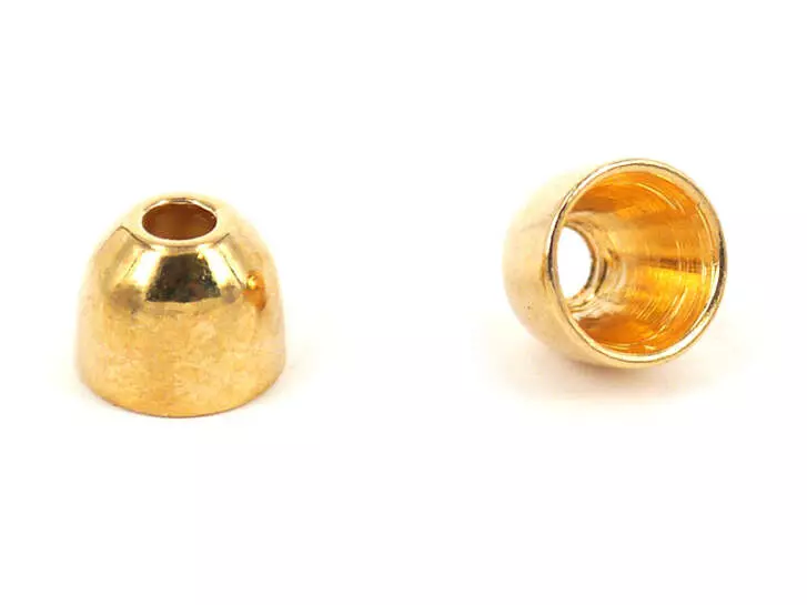 Brass coneheads - GOLD - 25 pc.