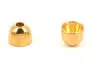 Brass coneheads - GOLD - 25 pc.