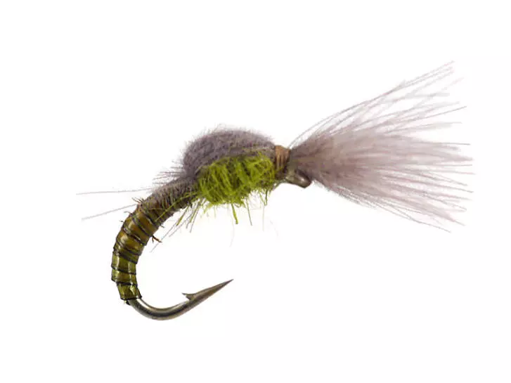 Olive Tuft Emerger - Medium Olive