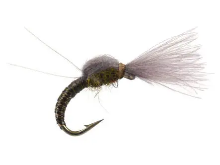 Olive Tuft Emerger - Dark Olive 14