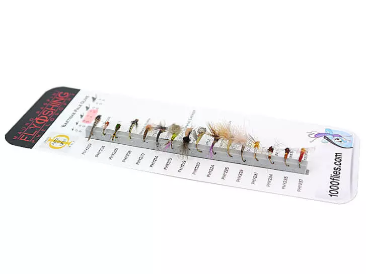 Set Baetidae (Olive - Pale Olive) - M - 16 flies