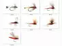 Set Heptageniidae (March Brown - Red) - L - 14 flies
