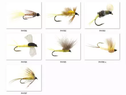 Set Ephemeridae (May Fly) - XL - 7 flies