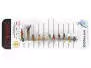 Set Trichoptera (Larve - Pupe - Emerger) - L - 11 flies