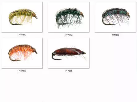 Set Crustacea (Gammarus & Asellus) - S - 10 flies