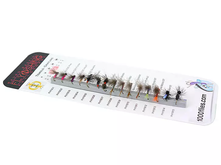 Set Grayling Flies - S - 15 flies