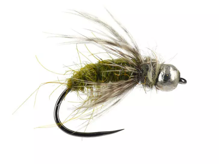 Ales TG Olive Caddis Larva BL