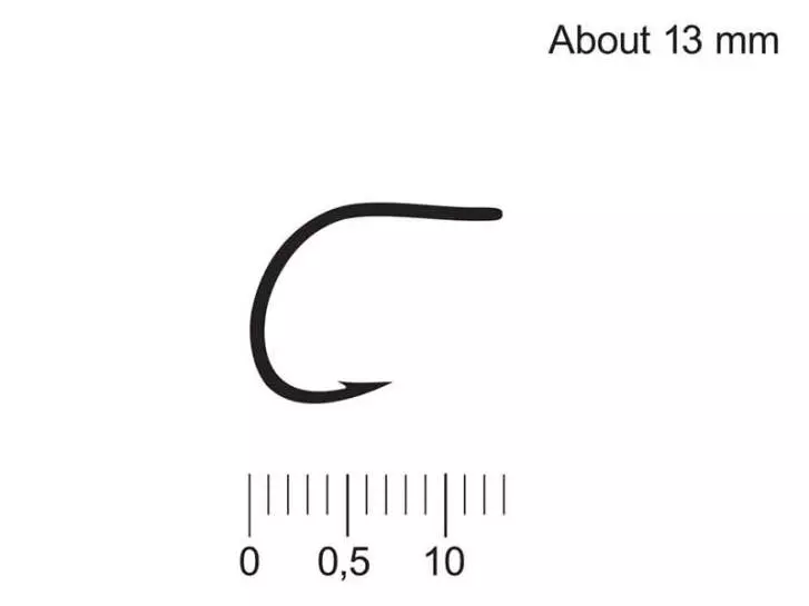 Dry fly hooks J:SonSweden - 24 pc. - #10 (13 mm)