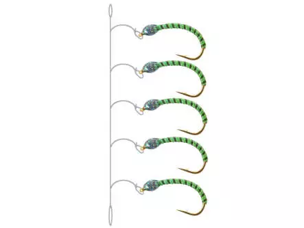 Coregonus line SYNTQUILL ALL GREEN