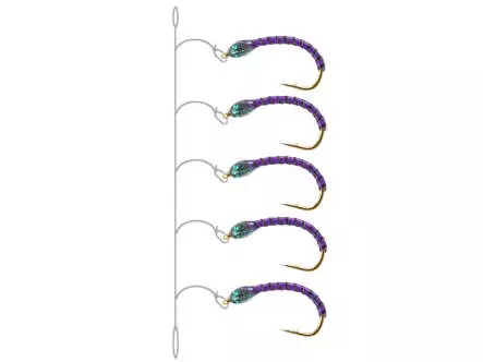 Coregonus line SYNTQUILL ALL PURPLE