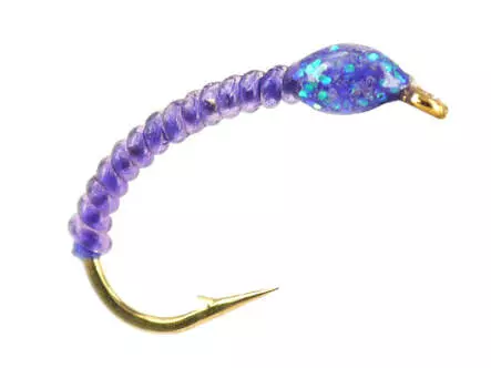 Coregonus line ALL PURPLE GLITTER