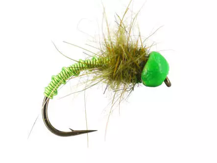 Green Metal Troutcounter