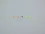 Strike indicator CZECH DROP - 0,22 mm - 5 drops - green