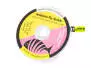 Nylon sft TWO TONE INDICATOR LINE - yellow pink - 30 m