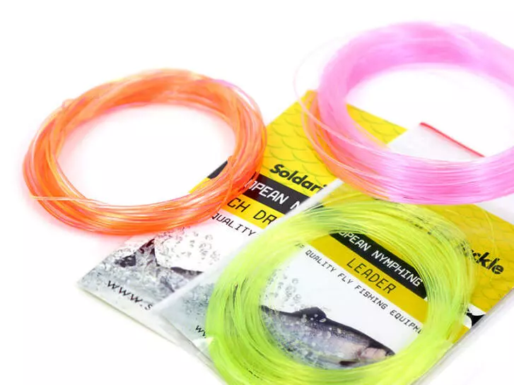 Tapered sft EUROPEAN NYMPHING LEADER - 30 ft