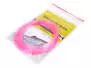 Tapered sft EUROPEAN NYMPHING LEADER - 30 ft - pink fluo