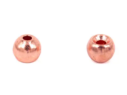 Tungsten beads - COPPER - 10 pc. - 3,0 mm