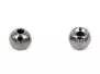Tungsten beads - BLACK NICKEL - 10 pc.