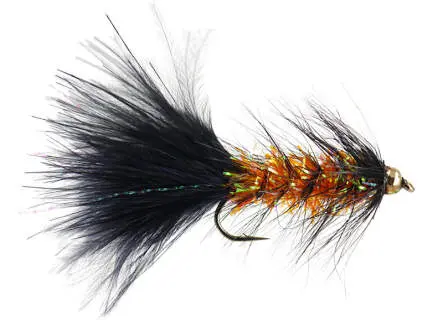 Wooly Bugger Cactus Chenille Fluo Orange 10