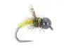 Yellow Shining Caddis Pupa Naturfil TG BL 8