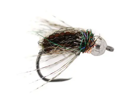 Brown Comp. Caddis Naturfil Pupa TG BL 12