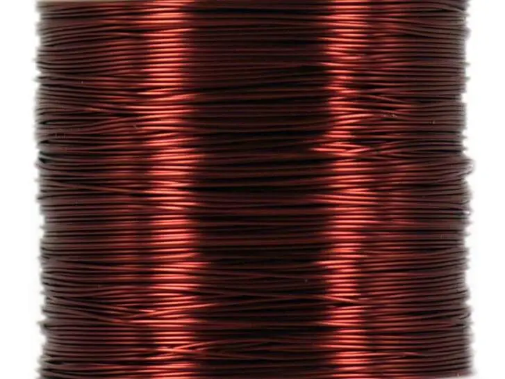 FINE METAL THREAD hotfly - 0,18 mm - 15 m - brown