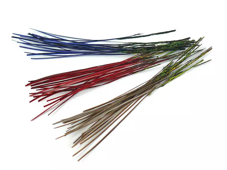 PEACOCK QUILLS HAND STRIPPED hotfly - 25 pc.