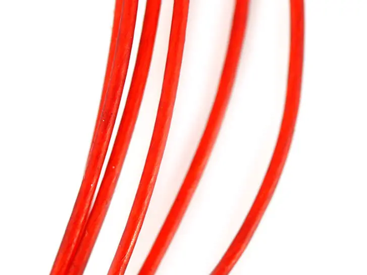 NATURFIL hotfly - 150 cm - Ø 0,4 mm - red