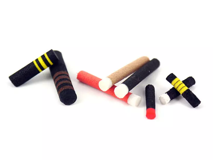 TERRESTRIAL FOAM CYLINDERS hotfly - 10 pc.