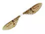 X-TRUE MAYFLY WINGS hotfly - 10 pc. - M (14 mm) - yellow