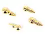 Tungsten bodies plus bead - GOLD - 10 pc.