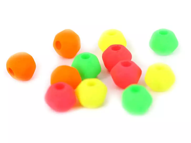 FLUO GLASS PENTAGON hotfly - 7 mm