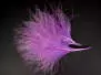 MARABOU hotfly - 10 pc. - ca. 15 cm - pale purple