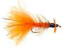 Orange Hot Wooly Bugger Evo 6