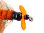 Orange Hot Wooly Bugger Evo 6