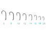 Hooks hends DRY 1x strong 354BL - 25 pc.