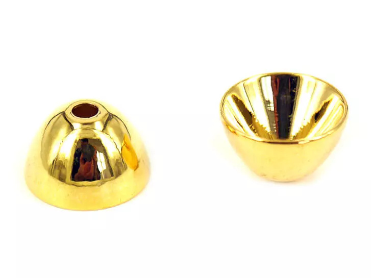 GIANT CONES hotfly - 10 pc. - gold - 15 x 9 mm