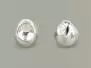 Jig off tungsten beads - SILVER - 10 pc.