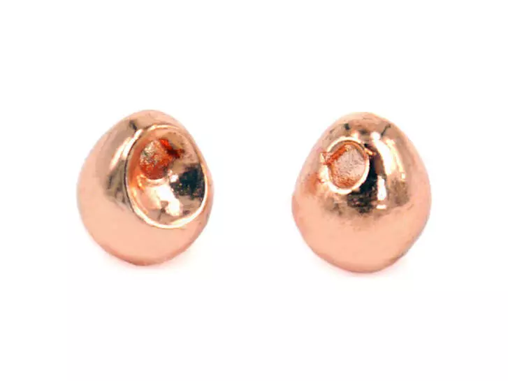 Jig off tungsten beads - COPPER - 10 pc.