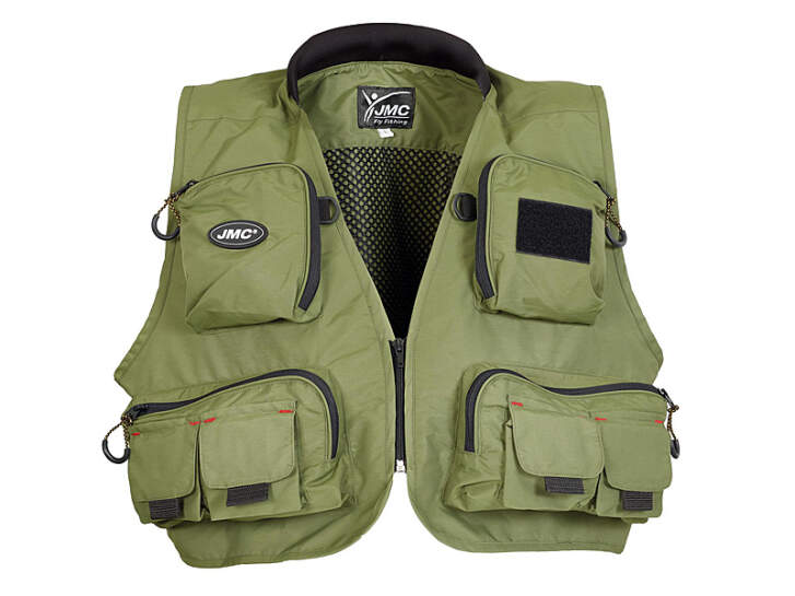 Fly fishing vest jmc DIPLOMAT V2 olive