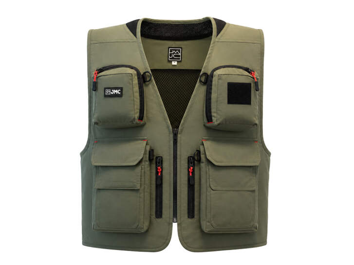 Fly fishing vest jmc DIPLOMAT V2 grey