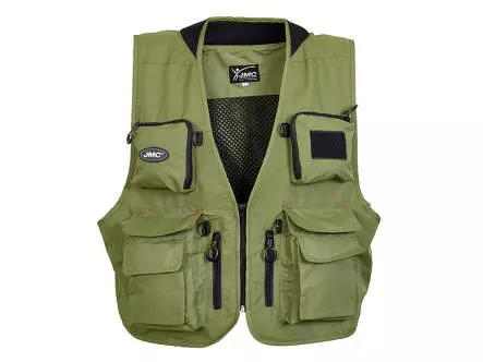 Classic fishing vest jmc TRADITION V2 olive