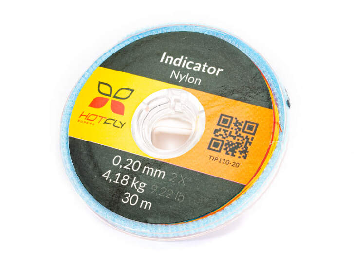 Nylon indicator line hotfly INDICATOR - yellow red - 30 m