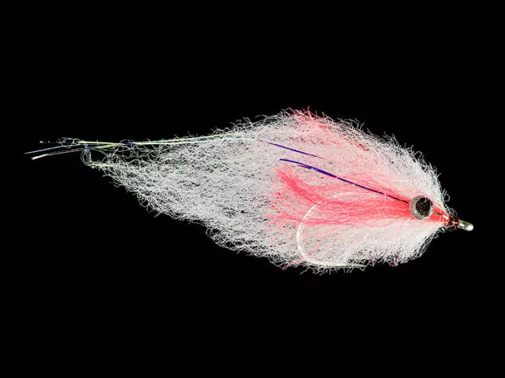 Bait King White Red - 8-12 cm